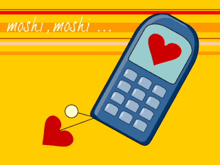 Handy mit moshi, moshi Anhänger
